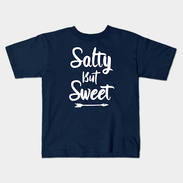 Quite Salty But Sweet Kids T-Shirt by notami